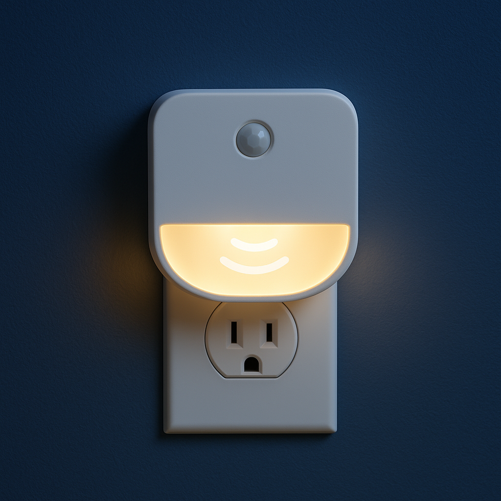 GlowEase™ – Motion-Activated LED Night Light